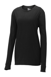 Limited Edition Nike Ladies Core Cotton Long Sleeve Tee.-Promotional