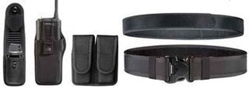 1.75&#34; Training belt hook & loop closure sizes SM-XXL-Bianchi
