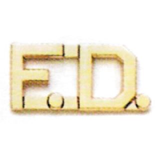 1/2&#34; F.D. Letters-