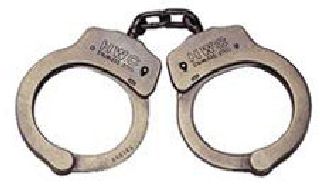 Stainless steel handcuffs-