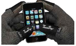 Slip-on touchscreen thumb pads (pair)-
