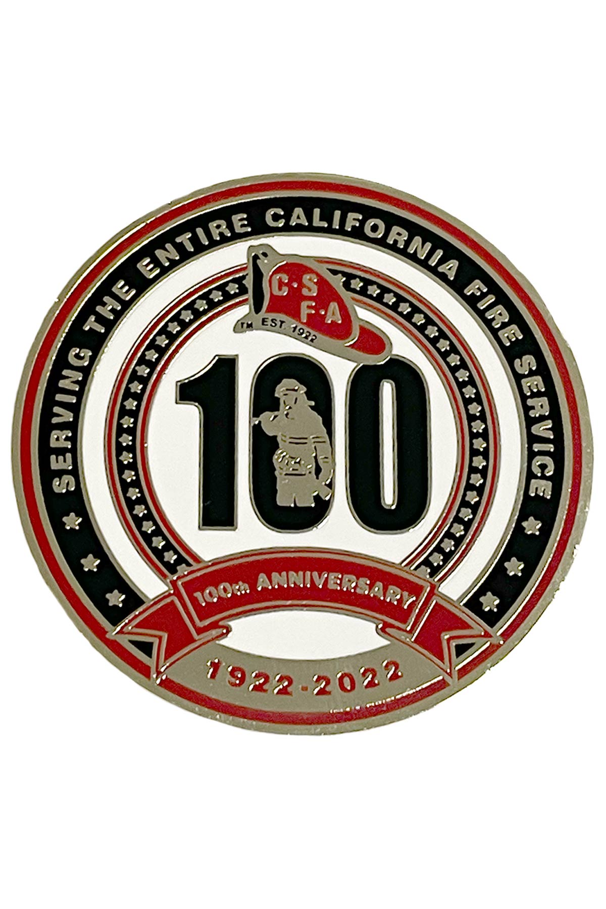 CSFA 100th Anniversary Coin-Ace Uniform