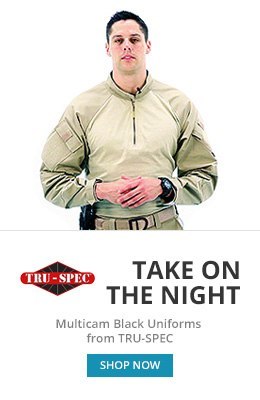 Tru spec take on the night multicam black uniforms from tru - spec shop now. Man in beige zip up jacket