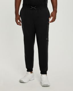 Jogger Pant-White Cross