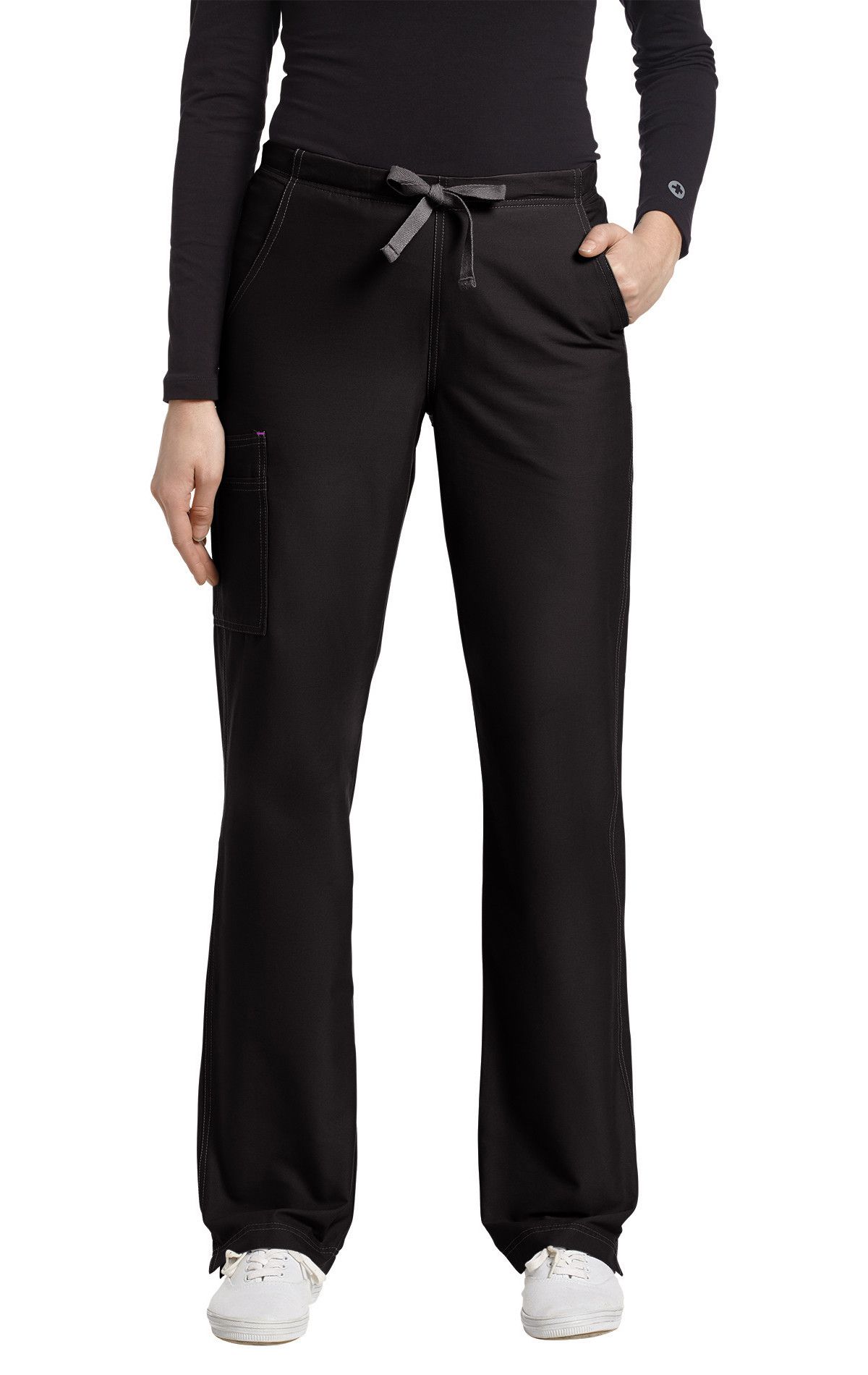 Buy Allure cargo pockets Pant - White Cross Online at Best price - TX