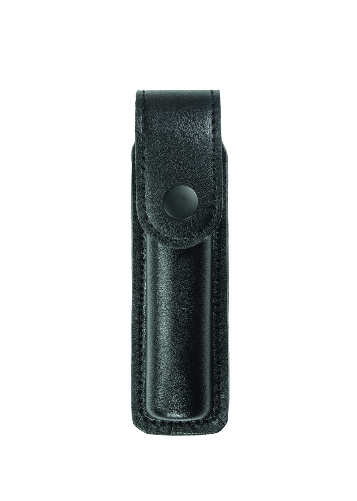 Flashlight Case, Small AA Compact, AirTek, Smooth, Black Snap-Hero&#8216;s Pride