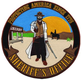 Sheriff: Protecting America Since 1776 - 12&#34;Circle-
