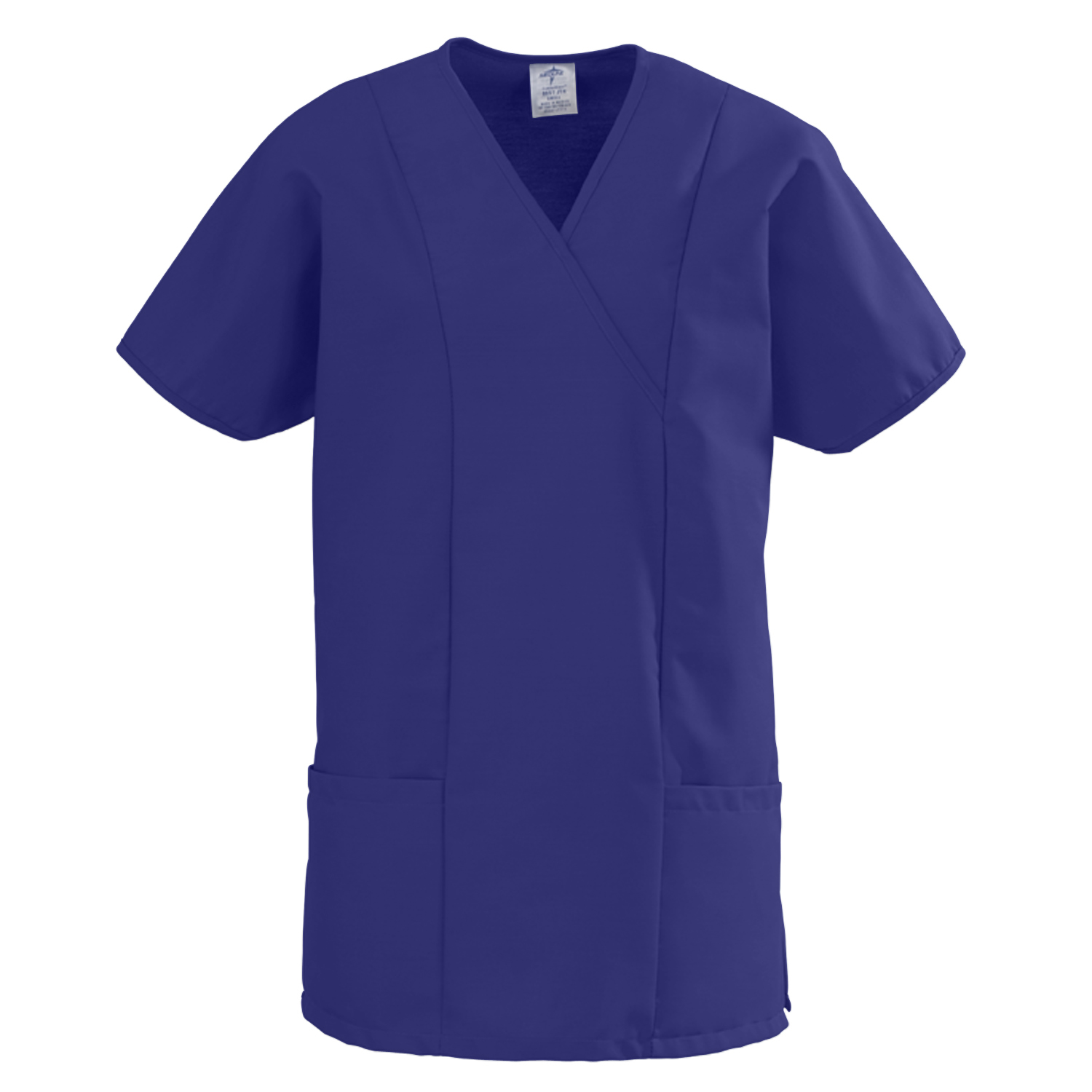 Box of 30 Medline Nurse Blue Disposable Scrubs V-Neck Shirts NON27202M MEDIUM