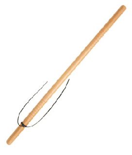 Wooden Baton - W-QS36(With Thong)