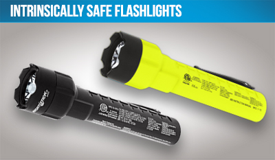 Intrinsically Safe Flashlights