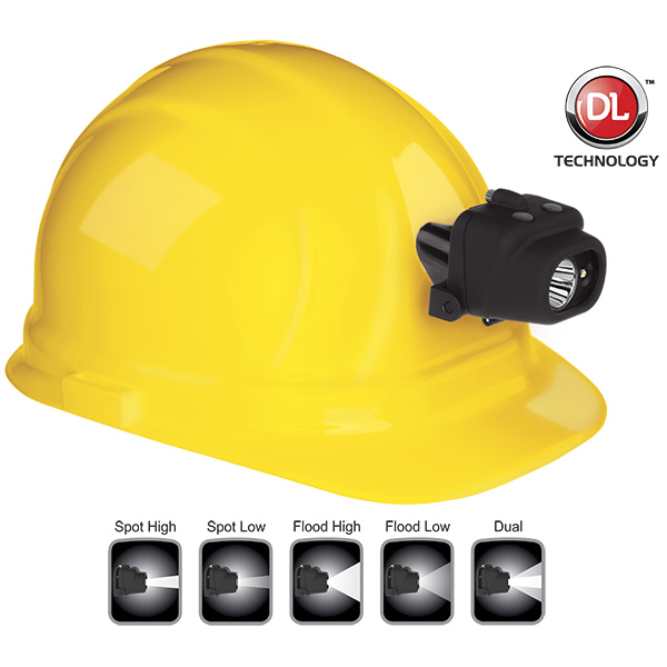 Dual-Light™ Multi-Function Headlamp w/Hard Hat Clip & Mount-