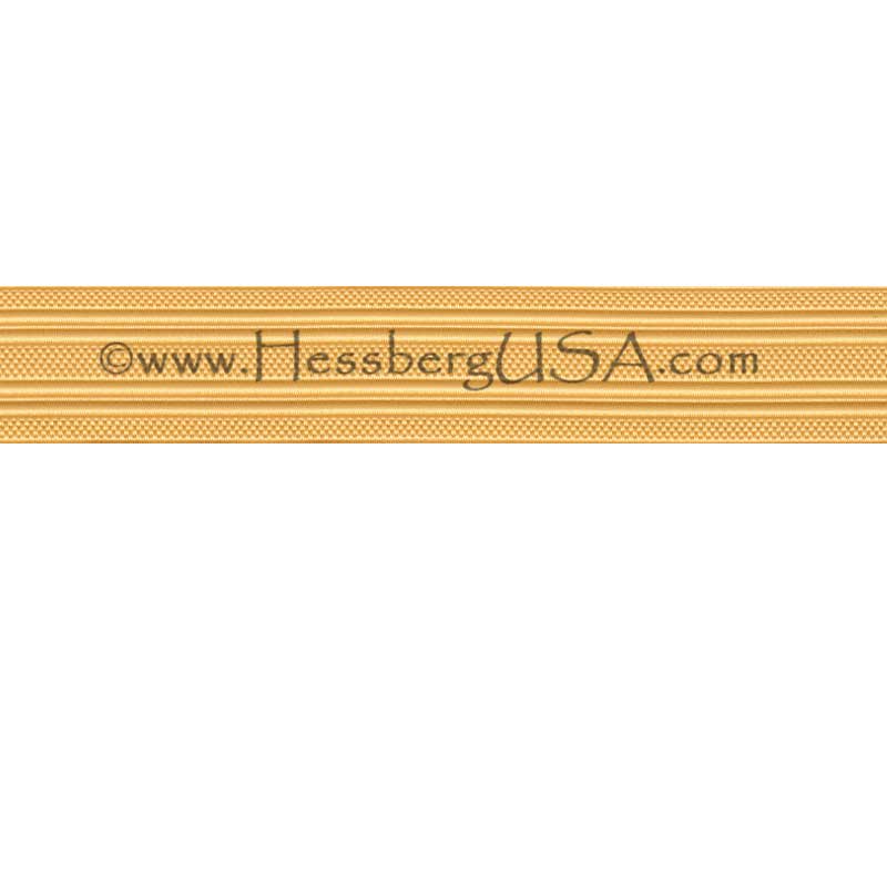 US Army Braid 1&#34; Goldenlite-Hessberg USA