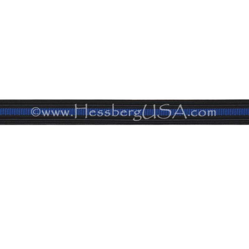 Thin Blue Line 1/2&#34; Non-Metallic Braid-Hessberg USA