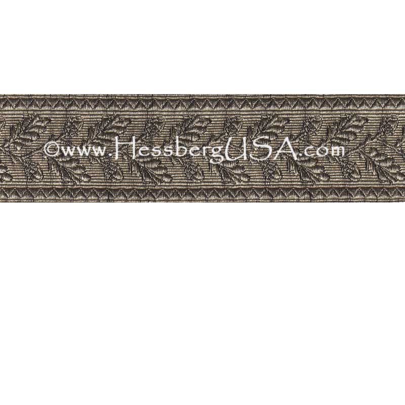 Closeout 1 1/2&#34; Metallic Oak Leaf Braid (Bronze)-