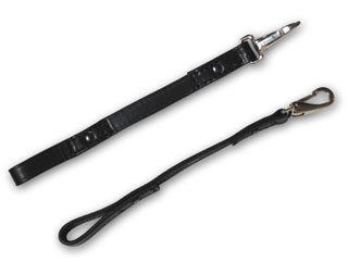 Leather Key Leash Large Size With Ring-Perfect Fit