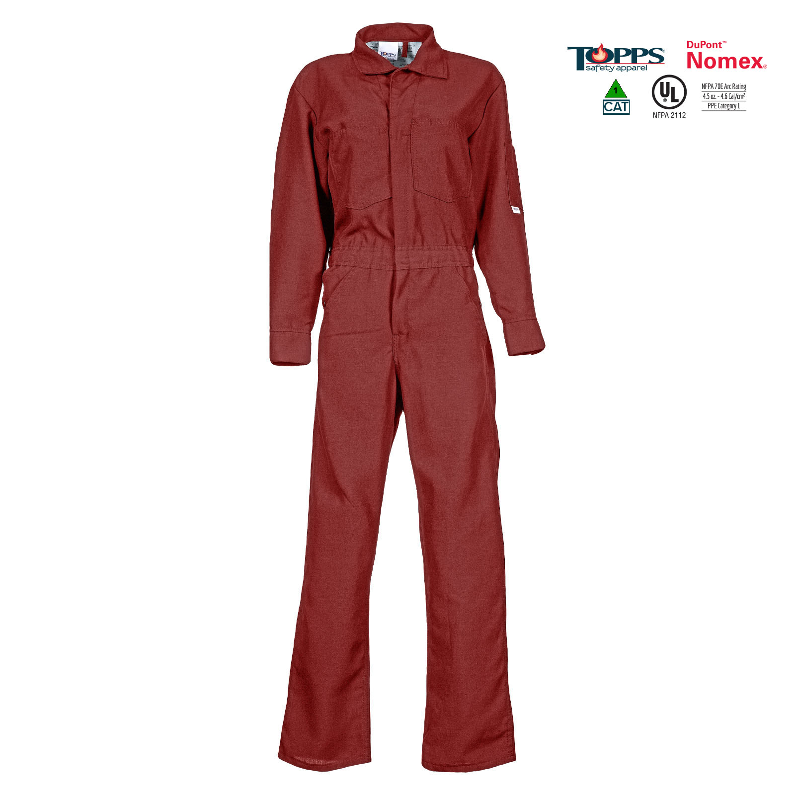 NOMEX® Flame Resistant Lightweight Coverall-TOPPS