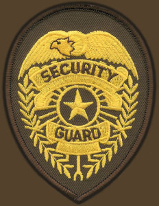 3/4&#34; X 2 3/4&#34; Security Guard Badge-Premier Emblem