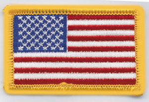 1 1/2&#34; X 2 1/2&#34; Tiny American Flags-Premier Emblem