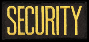 2&#34; X 4&#34; Security Patch Cap Size-Premier Emblem