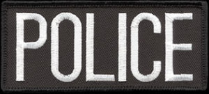 2&#34;X 4&#34; Police Patch-Premier Emblem