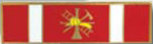 FIREFIGHTER - 1 3/8 x 3/8-Premier Emblem
