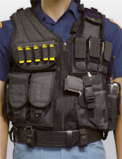 Cross Draw Tactical Vest Style # PTE-059-Premier Emblem