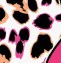 Pink Ribbon Animal Print