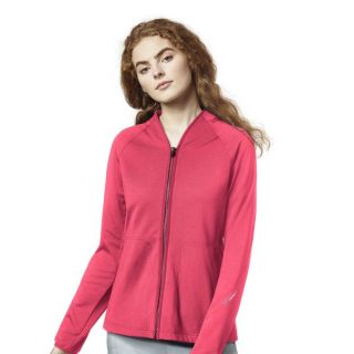 WonderWink Women&#8216;s Fleece Full Zip Jacket-WonderWink