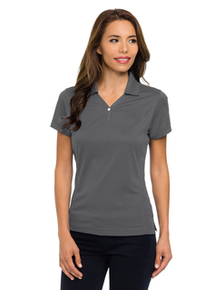 Vision-Womens Poly Ultracool Pique Y-Neck Golf Shirt-TM Performance