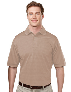 Odyssey-Poly Ultracool Basket Knit Golf Shirt-Tri-Mountain