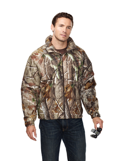 Mountaineer Camo-Windproof/Water Resistant 3-Season Jacket With Realtree Apreg Pattern-