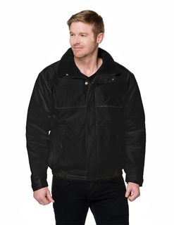 Summit-Colorblock Nylon Jacket With Fleece Lining-