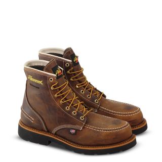 1957 Series Waterproof Safety Toe 6 Crazyhorse Moc Toe Maxwear90-Thorogood Shoes