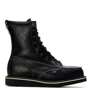 American Heritage Midnight Series 8? Black Moc Safety Toe-Thorogood Shoes