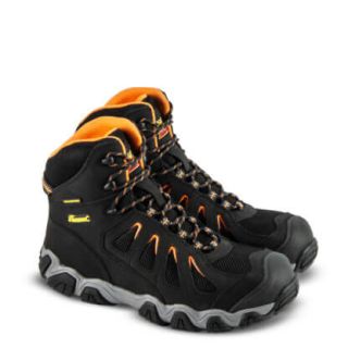 Crosstrex Series Waterproof 6 Black Safety Toe Hiker-Thorogood Shoes