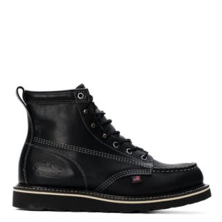 American Heritage Midnight Series 6 Black Moc Toe-Thorogood Shoes