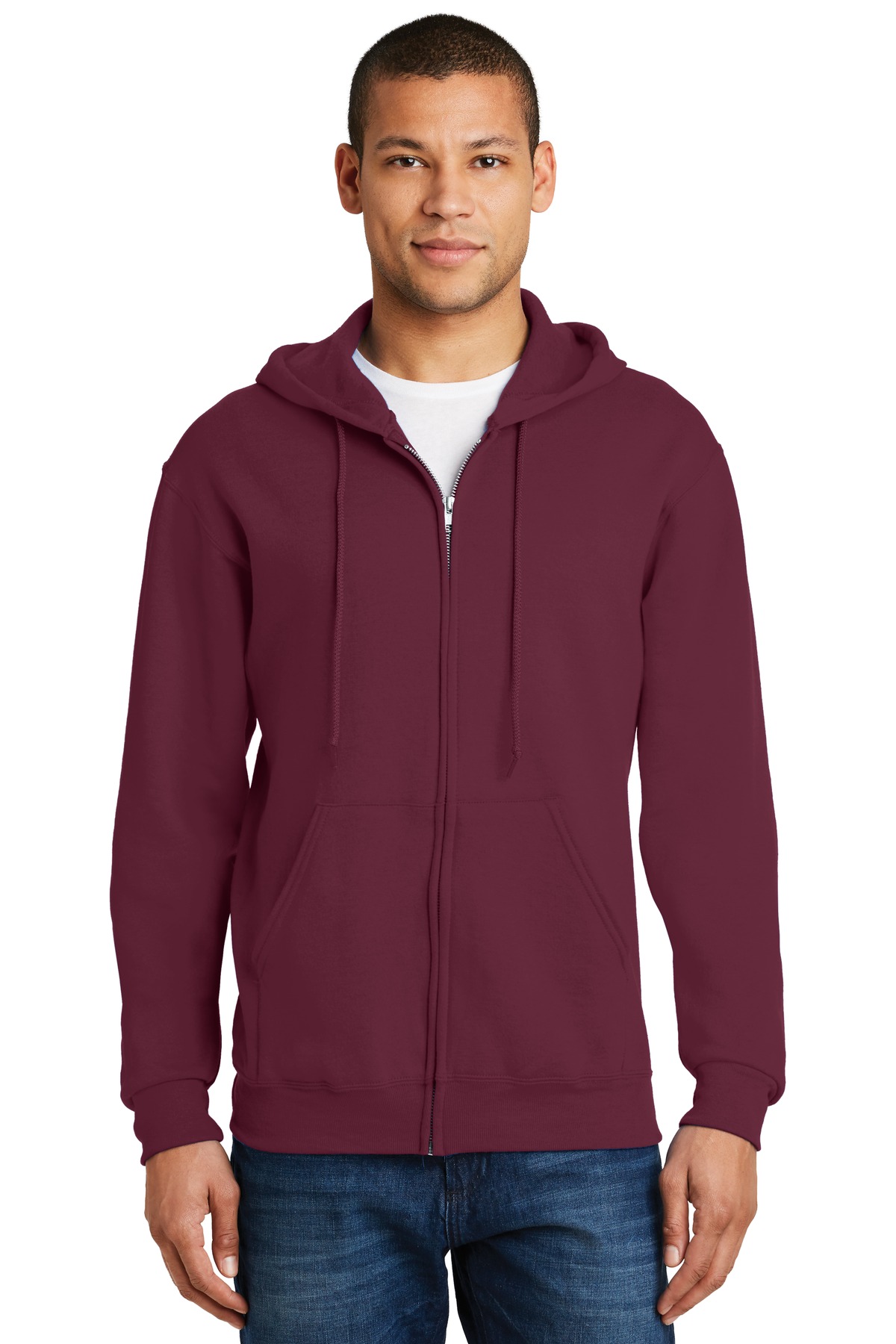 Jerzees® - NuBlend® Full-Zip Hooded Sweatshirt.-Jerzees