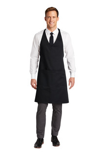 Port Authority Easy Care Tuxedo Apron with Stain Release.-Port Authority