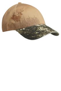 Port Authority Embroidered Camouflage Cap.-