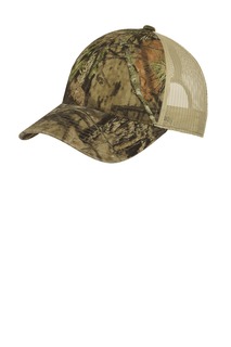 Port Authority Unstructured Camouflage Mesh Back Cap.-