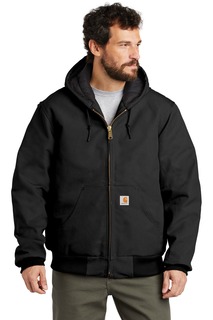 Carhartt Quilted-Flannel-Lined Duck Active Jac.-