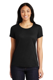Sport-Tek PosiCharge Competitor Cotton Touch Scoop Neck Tee.-