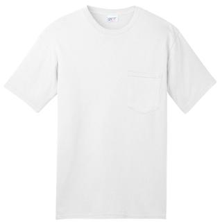 Port & Company Mens All-American T-Shirt with Pocket 