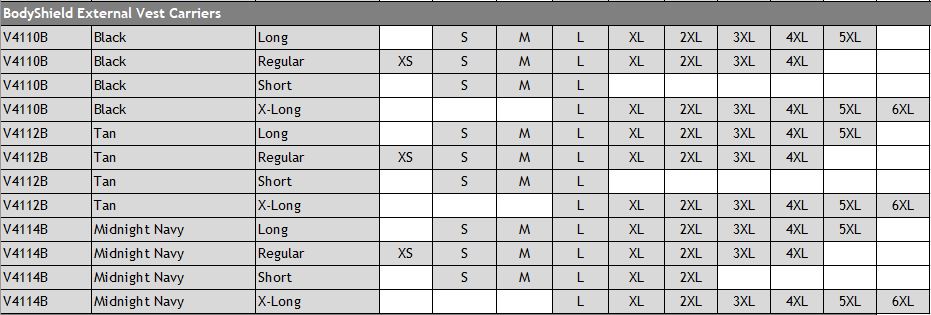 BodyShield External Vest Carrier