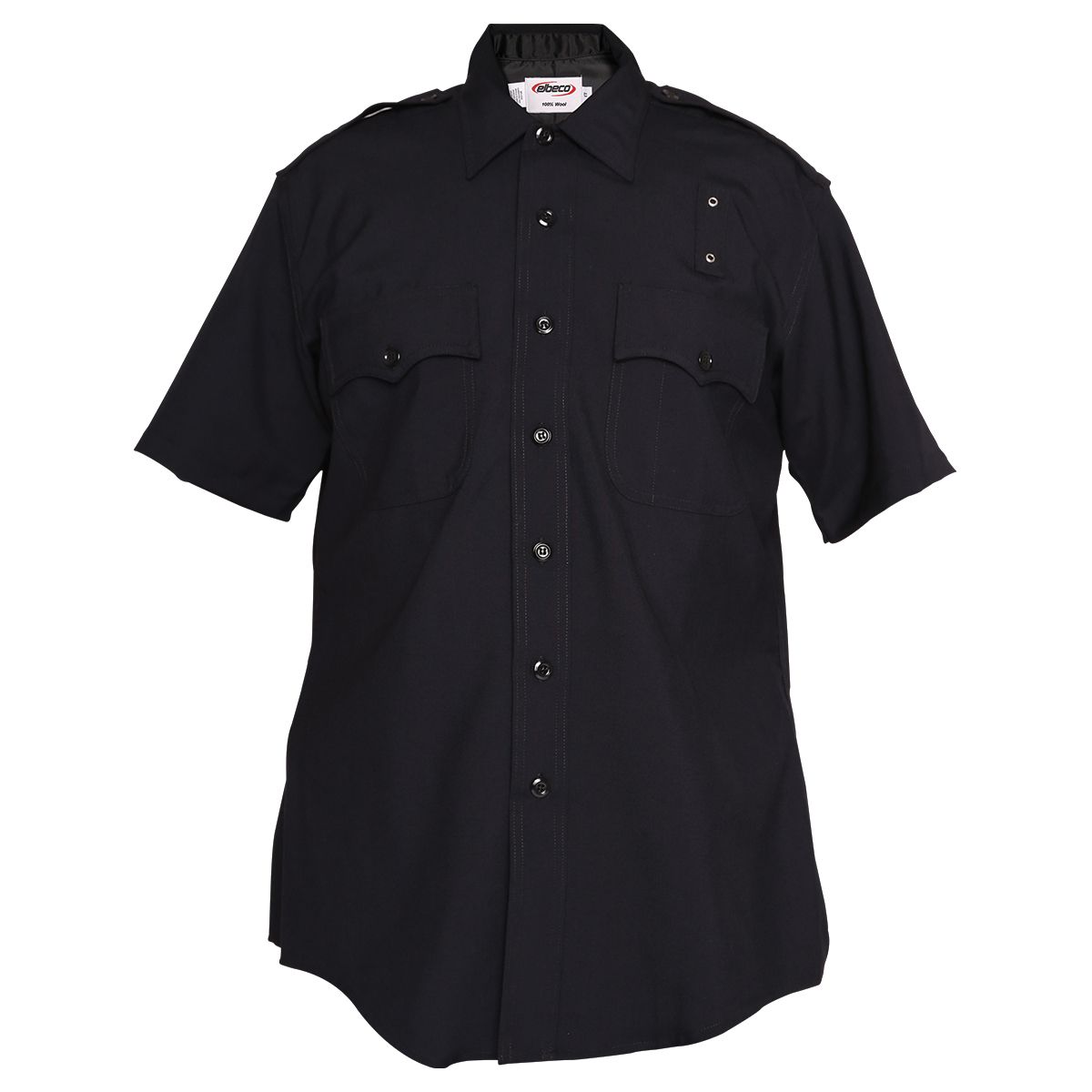 LAPD 100&#37; Wool Short Sleeve Shirt&#45;Mens-Elbeco