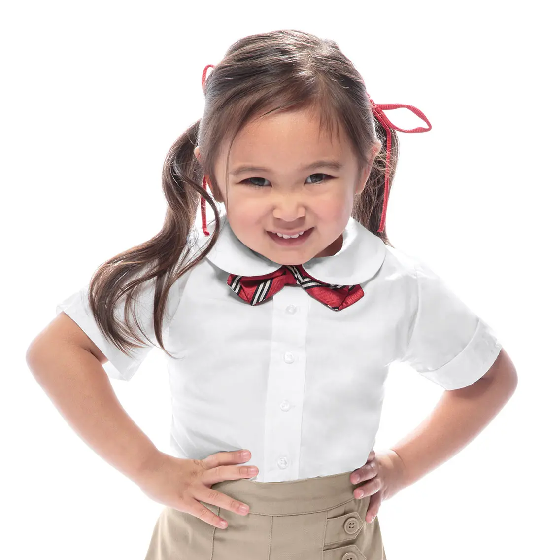 Preschool Short Sleeve Peter Pan Blouse-Classroom Uniforms