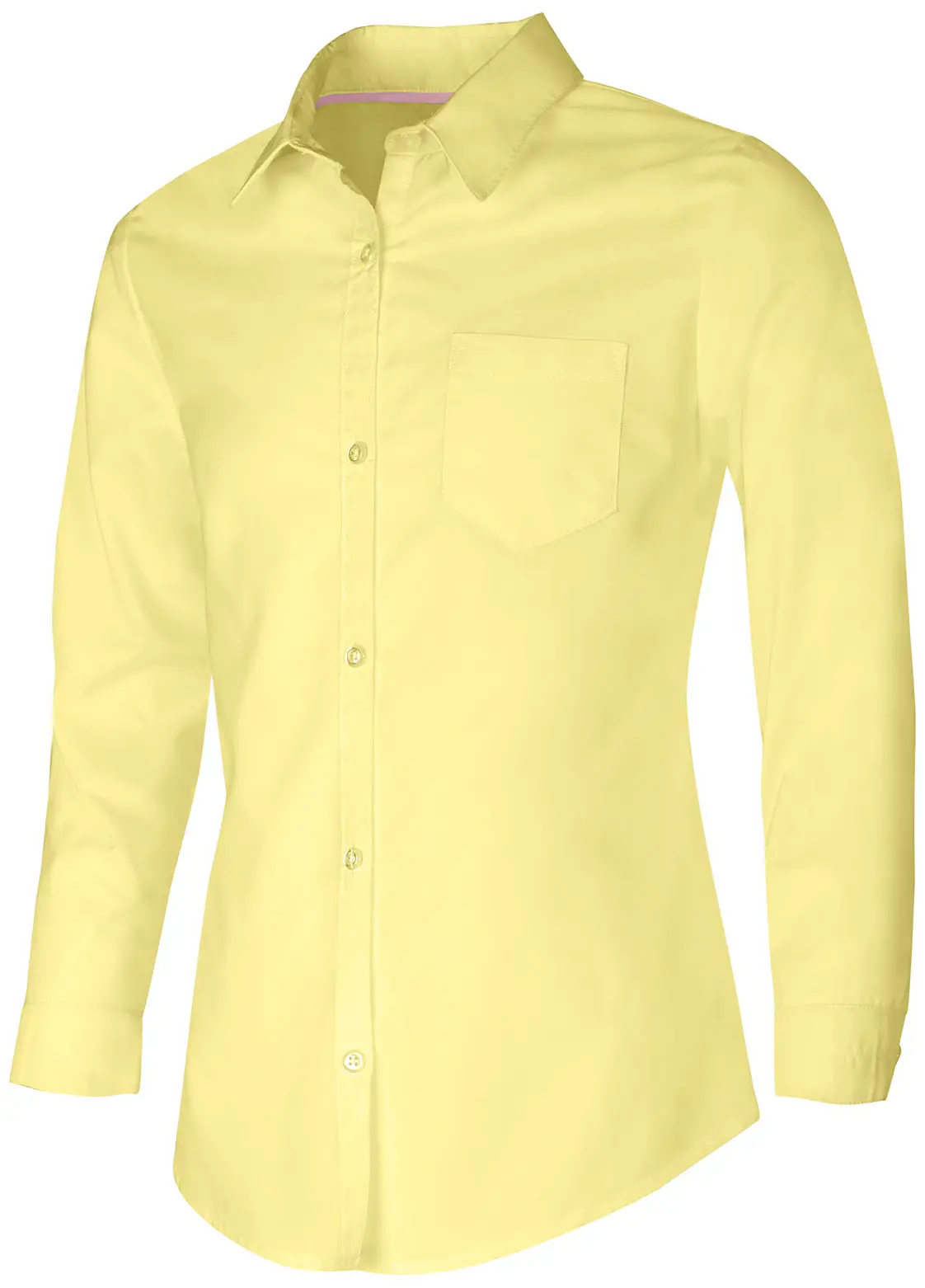 Junior Long Sleeve Oxford Shirt-Classroom Uniforms