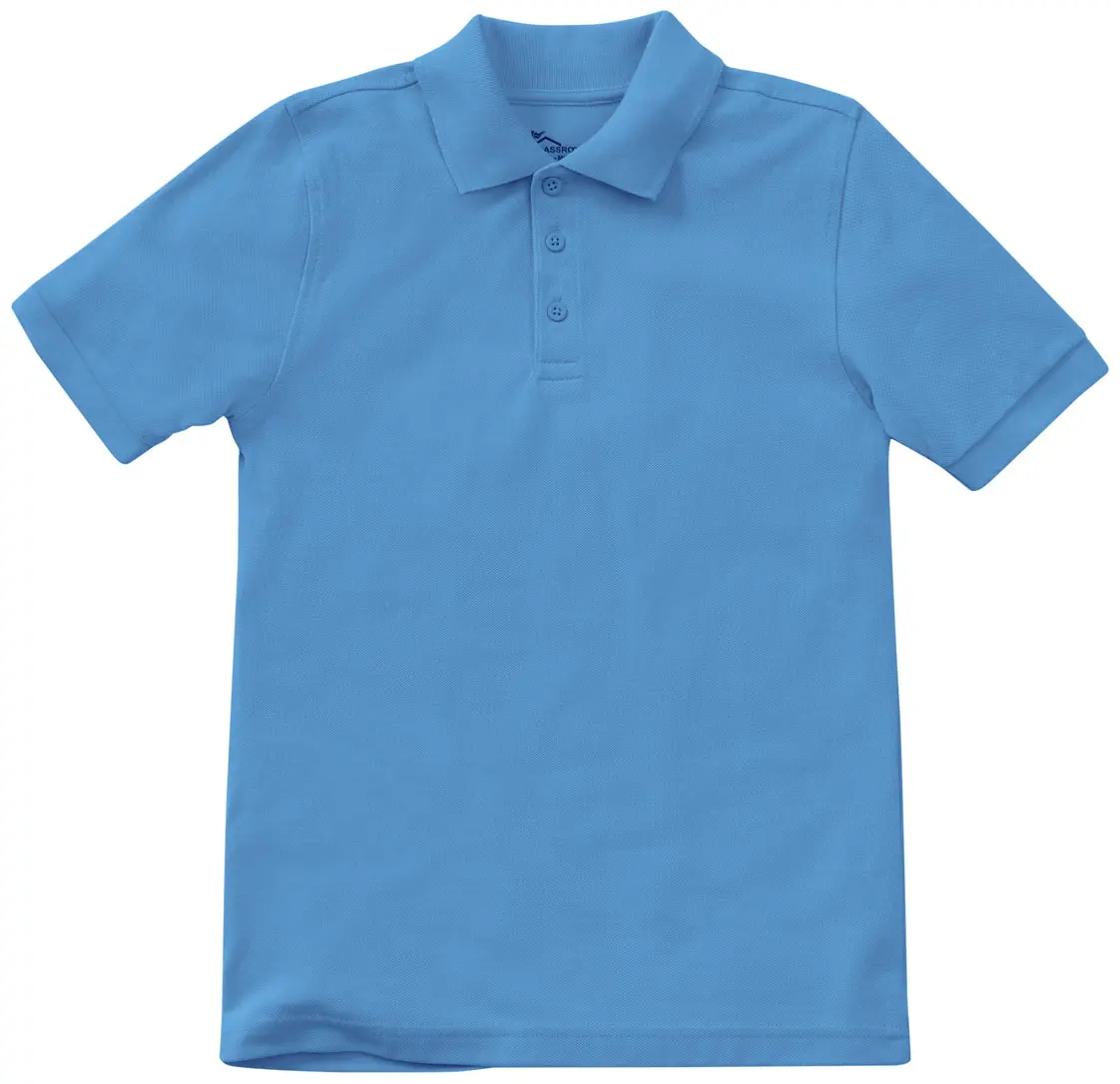 Youth Unisex Short Sleeve Pique Polo-Classroom Uniforms