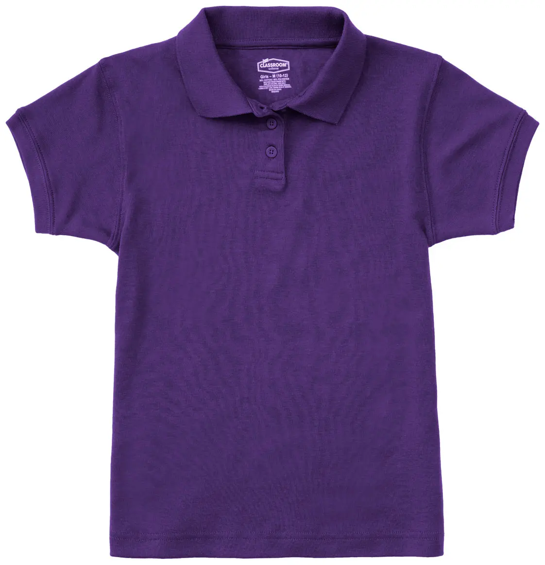 Junior SS Fitted Interlock Polo
