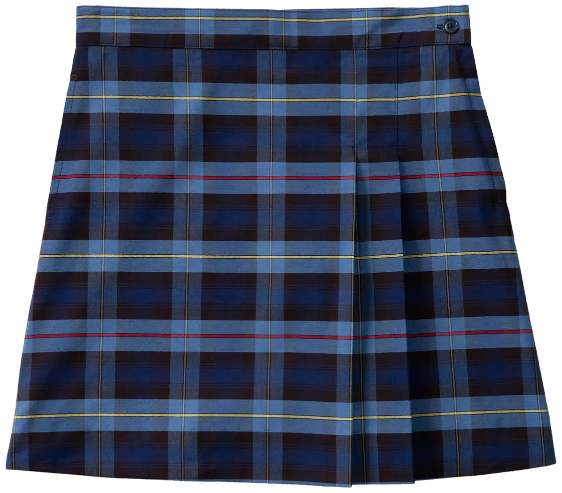 Girls Plus Plaid Double Pleated Scooter-Classroom Uniforms